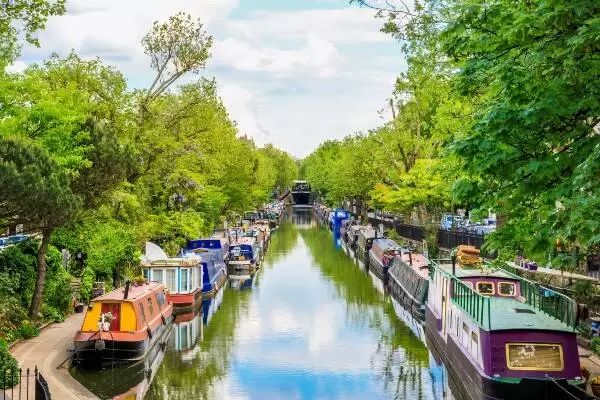 Regents Canal in London