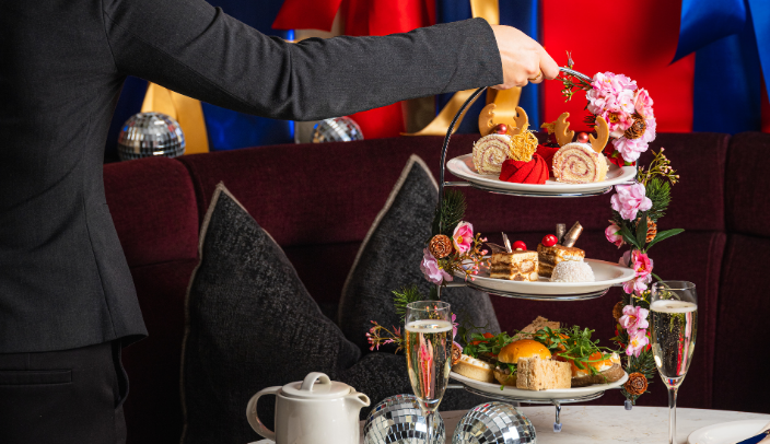 MAMMA MIA! Afternoon Tea at Strand Palace Near Covent Garden